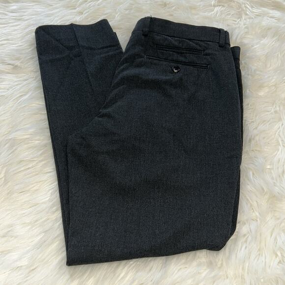 Mens Murano Wardrobe Essentials Evan Extra Fit TekFit Waistband Charcoal Sz36 - Picture 7 of 9